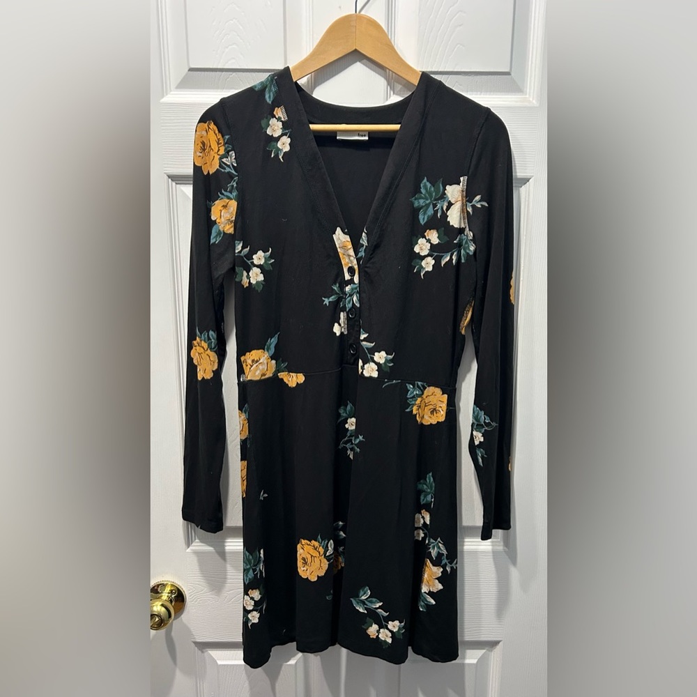 Wilfred Free Womens Floral Dress Size Large
